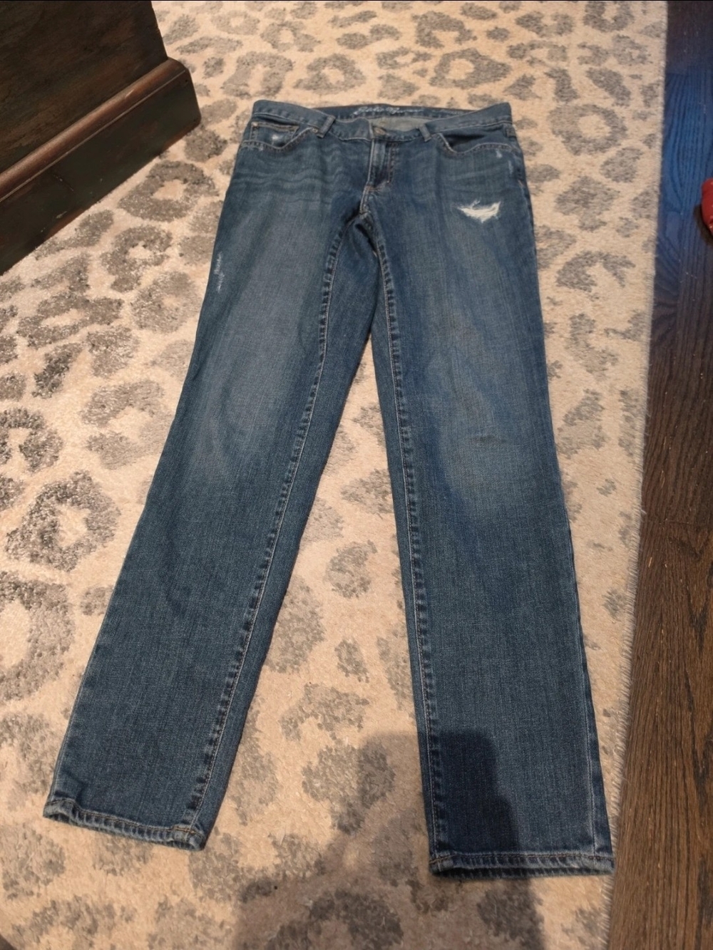 Eddie Bauer Women's Blue Boot Cut Jeans